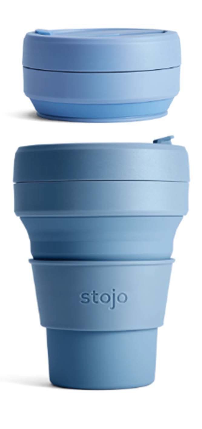 Collapsible travel mug